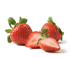 Diced Strawberries