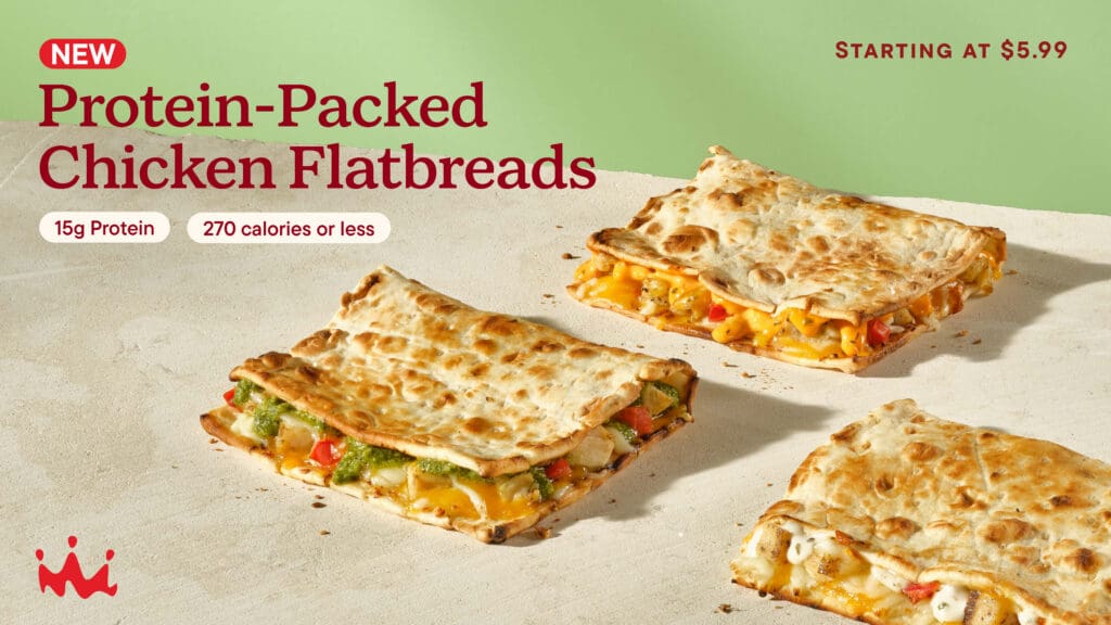 Protein-Packed Chicken Flatbreads