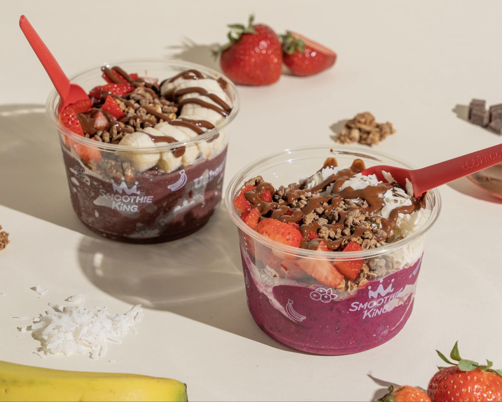 Smoothie King's New Chocolate Hazelnut Drizzled Smoothie Bowls